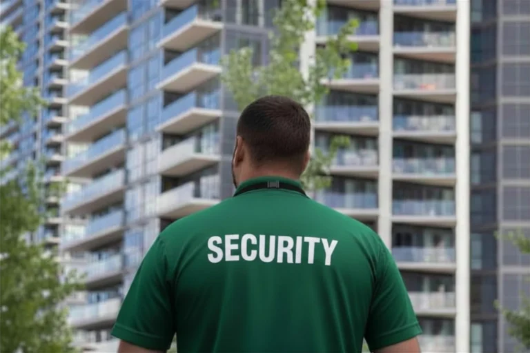 Security by buildings [city]