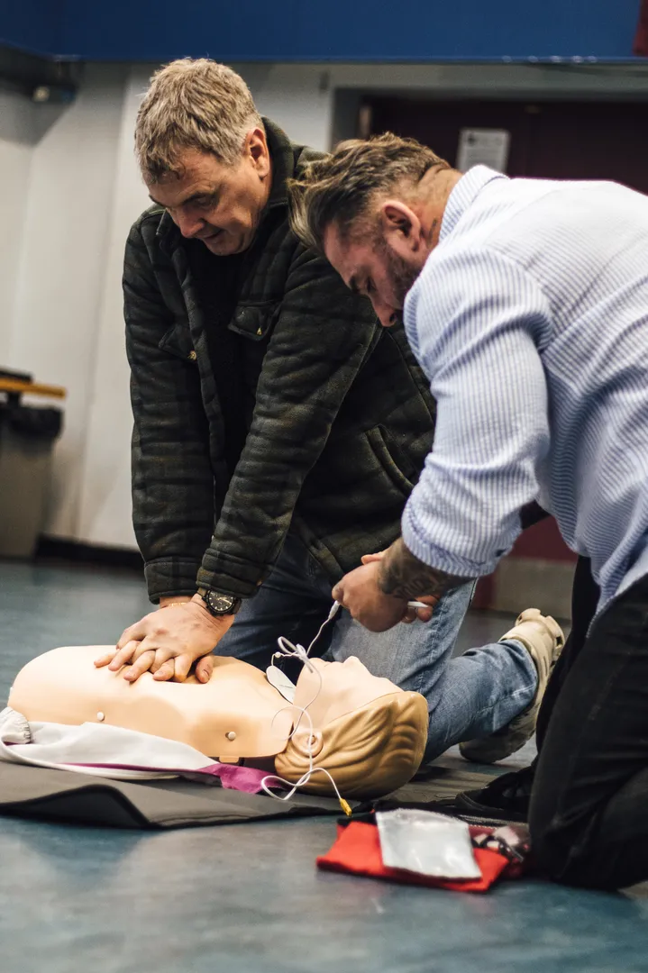 First Aid at Work course for concierge security officers in London handling workplace medical incidents
