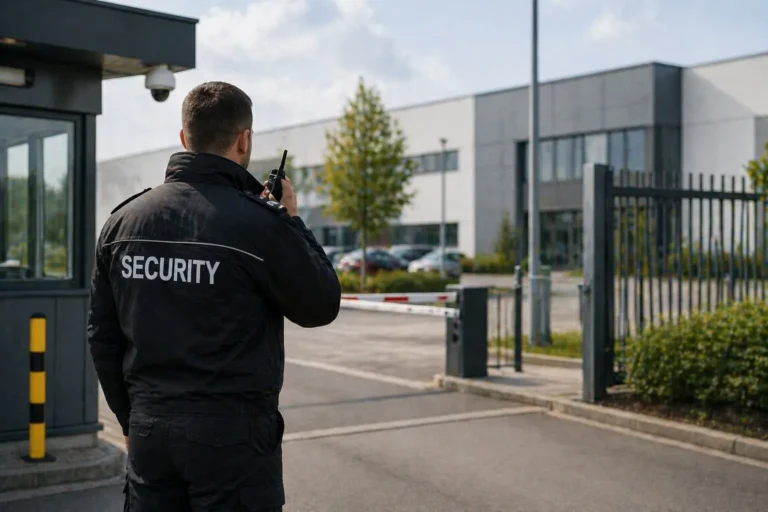 How do you become a security guard in the UK