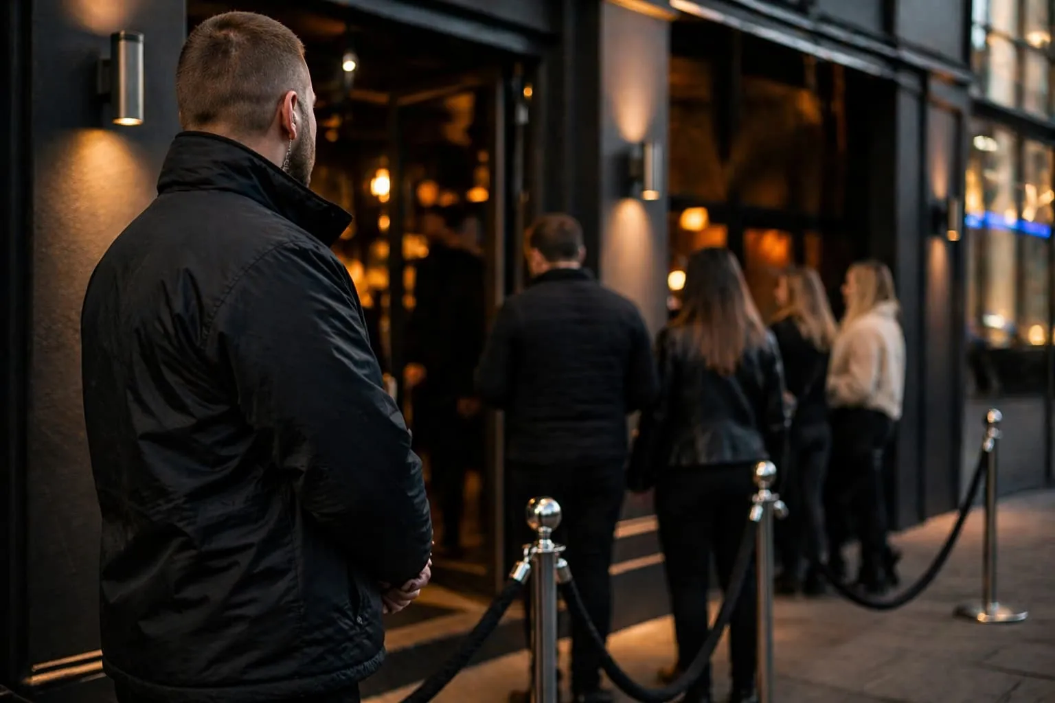 How much does a door supervisor earn in the uk