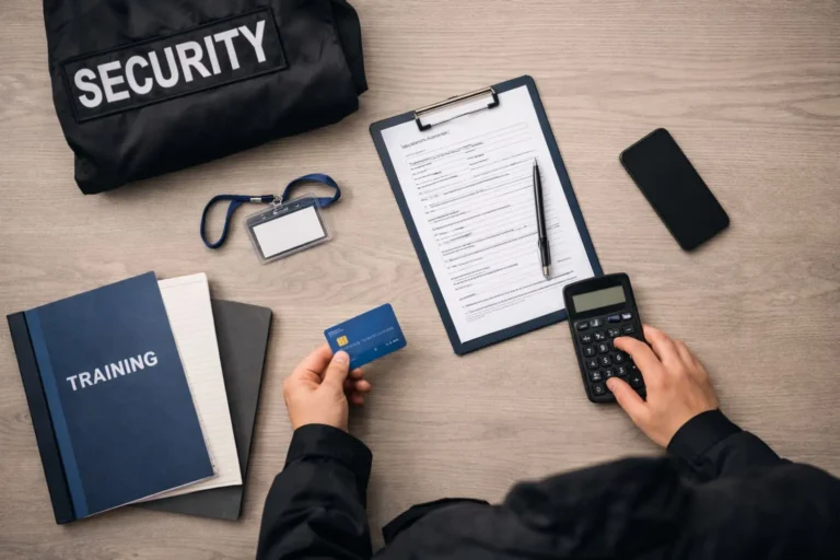 How much does it cost to get an sia licence in the uk