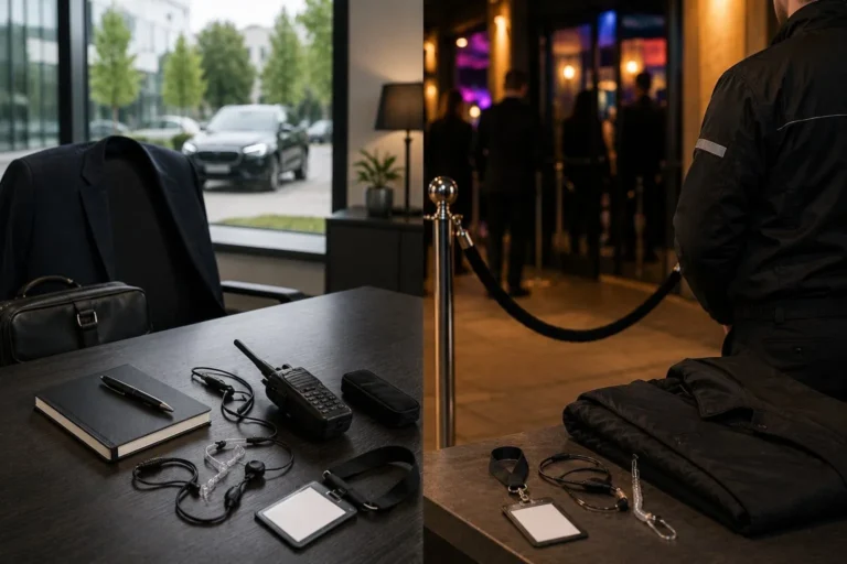 What is the difference between close protection and door supervisor training in the uk