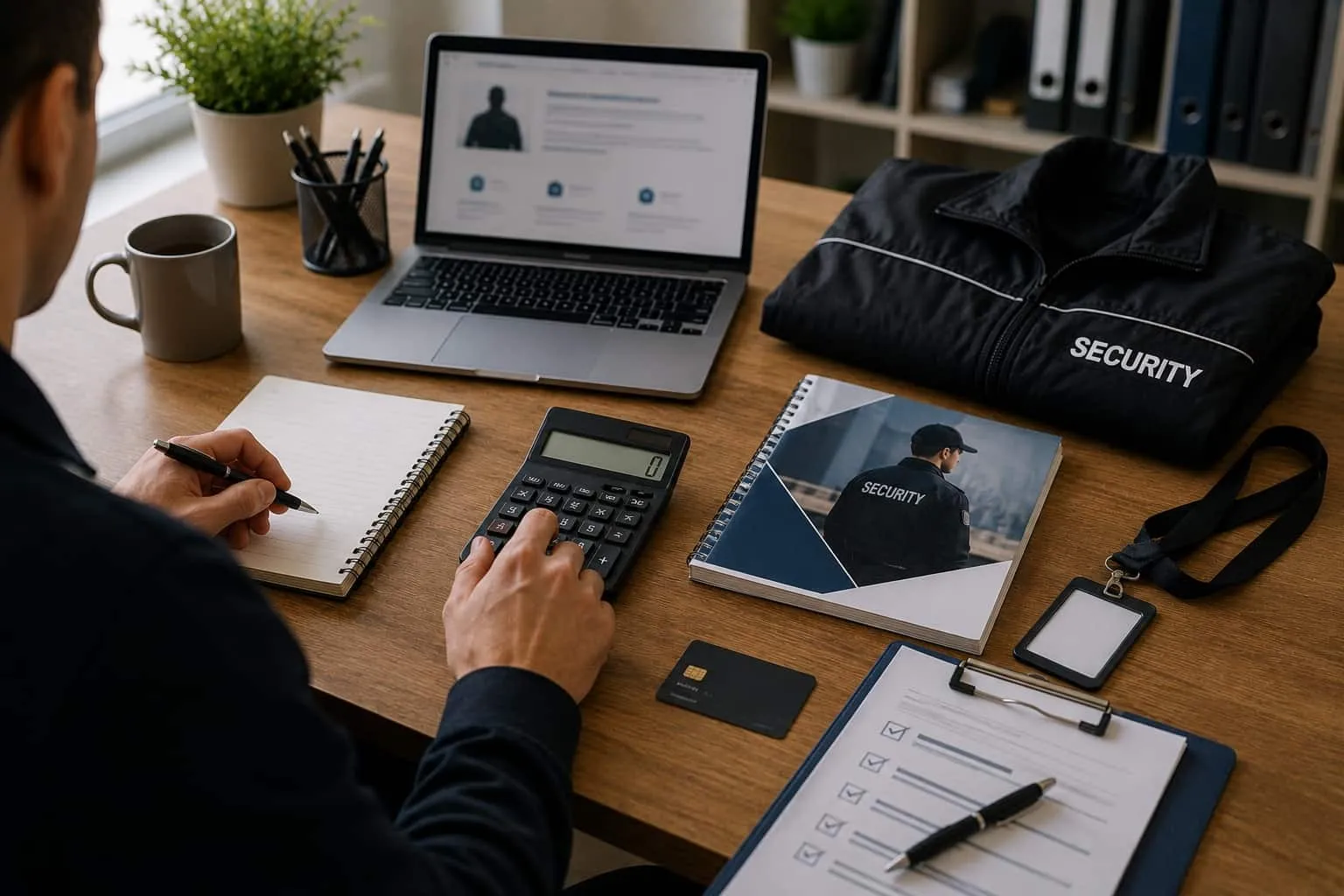 How much does it cost to start a career in security [city]