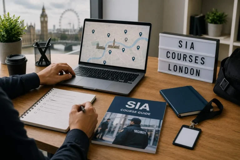 Where can you take an sia course in london